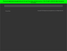 Tablet Screenshot of digestiveenzymesupplements.com